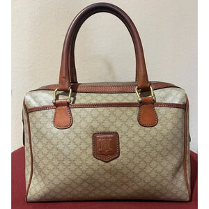 Celine Vintage Macadam Handbag